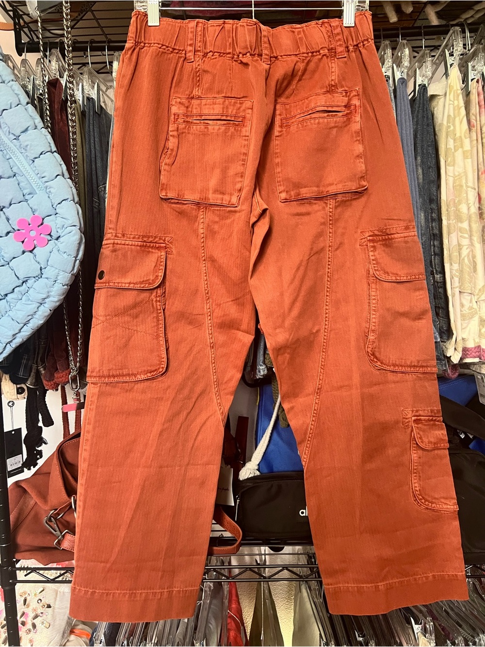 We The Free By Free People:Tahiti Cargo Pant|Cinnamon| NWT - Picture 8 of 11